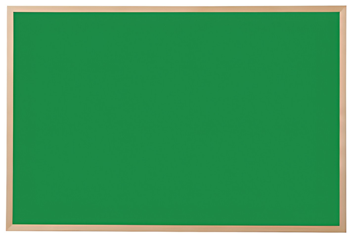 Bi-Office Tableau noir, bois naturel, 900 x 600 mm, vert