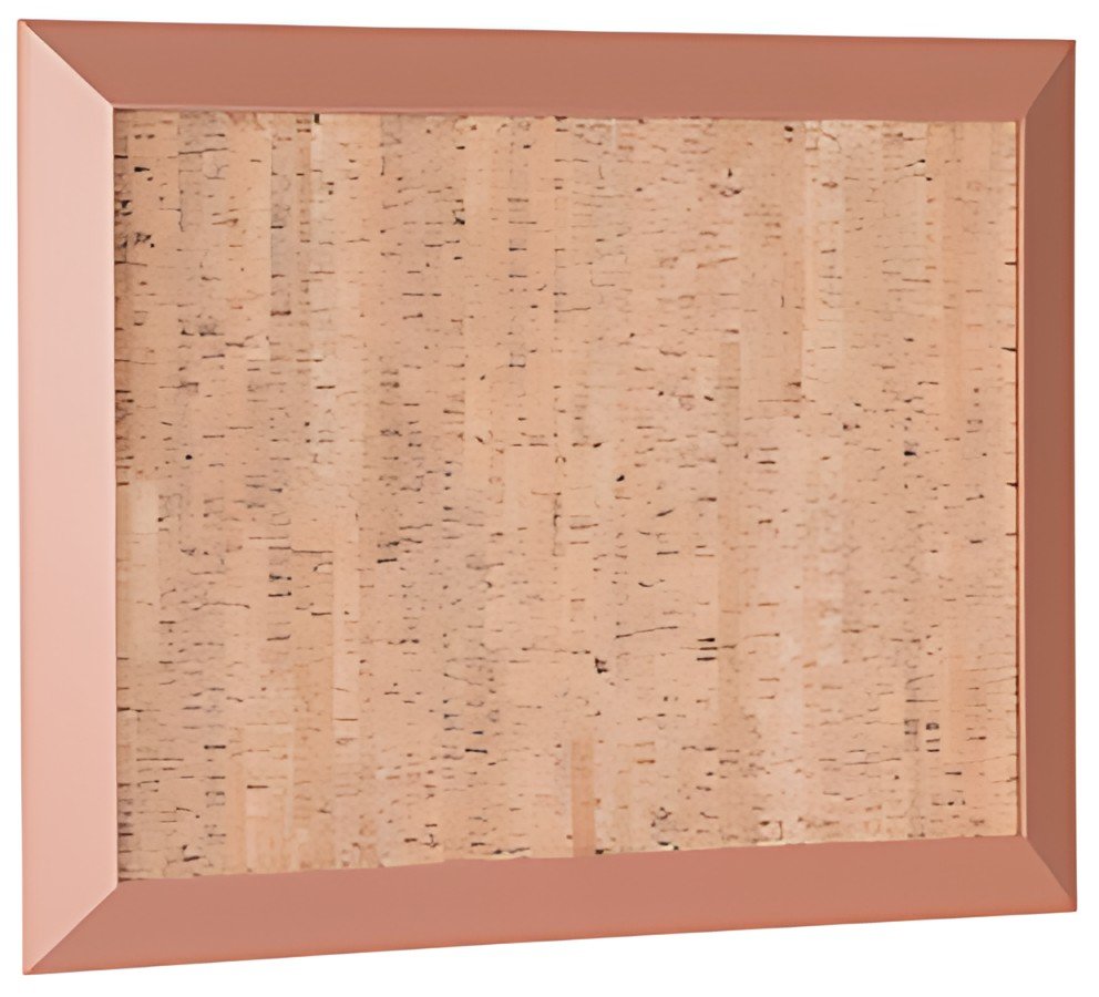 Bi-Office Tableau design en liège Kamashi, 600x450mm, cuivre