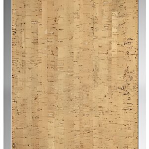 Bi-Office Tableau design en liège, 600 x 400 mm, argent