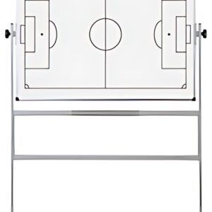 Bi-Office Tableau blanc mobile, football, 1.200 x 900 mm