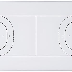 Bi-Office Tableau blanc mural terrain de handball, A3