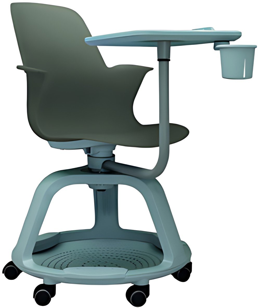 Bi-Office Chaise de séminaire ACTIVE 360+R, gris