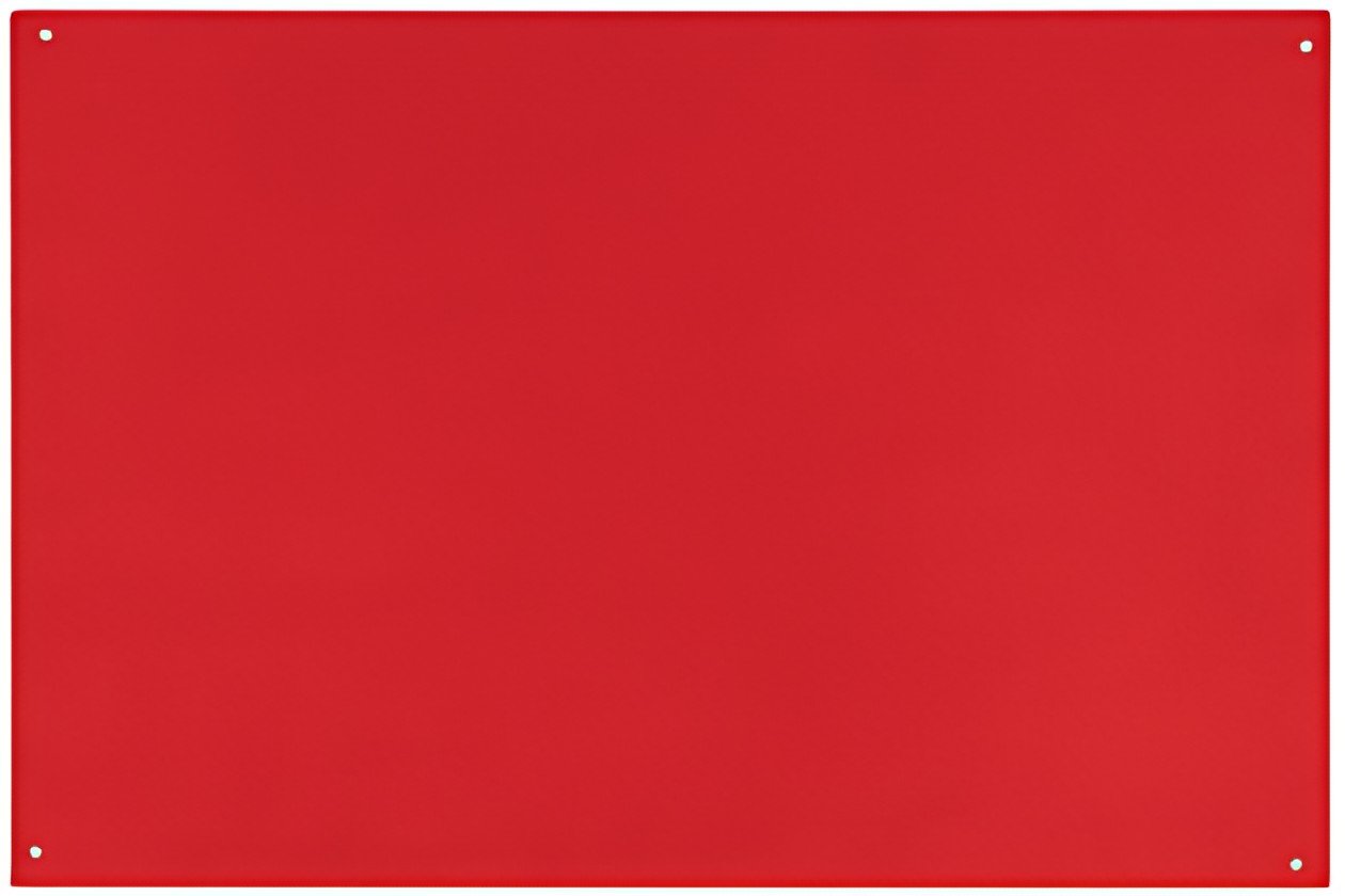 Bi-Office Tableau en feutre sans cadre, 1.200 x 900 mm,rouge