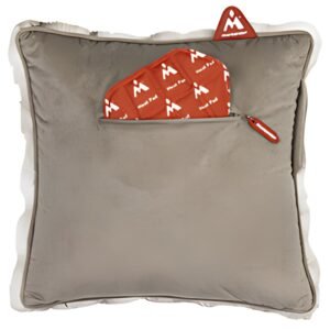 Montandor Coussin chauffant avec Heat Pad, peluche, gris