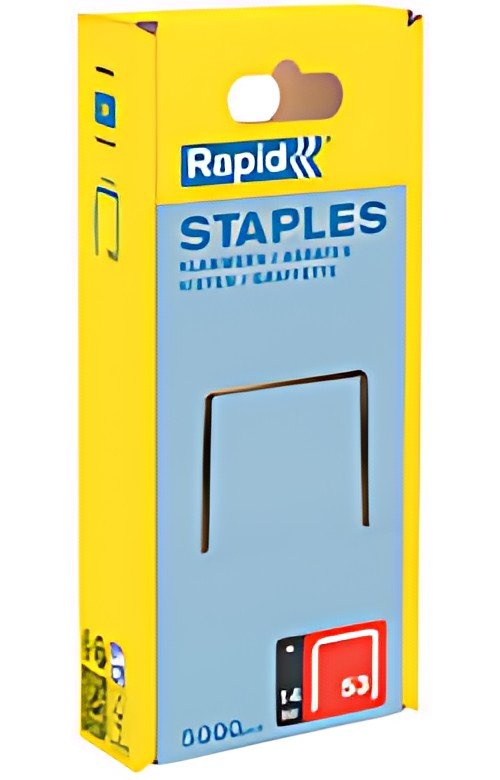 Rapid Agrafe fil fin no. 53, 14 mm, grand paquet