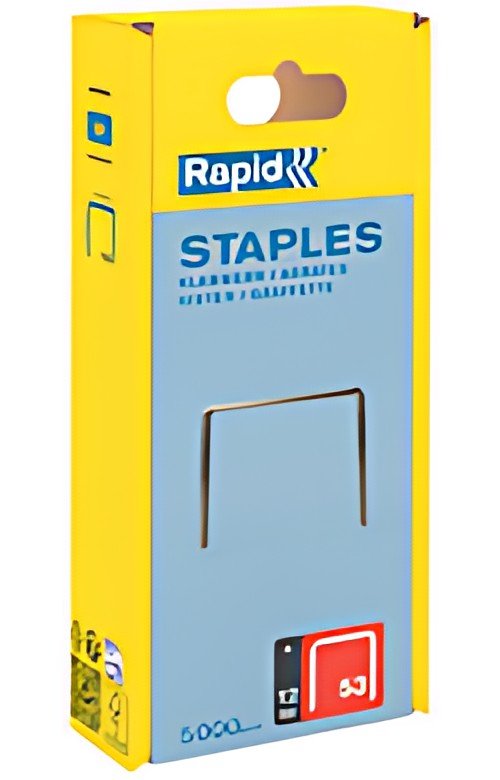 Rapid Agrafe fil fin no. 53, 12 mm, grand paquet