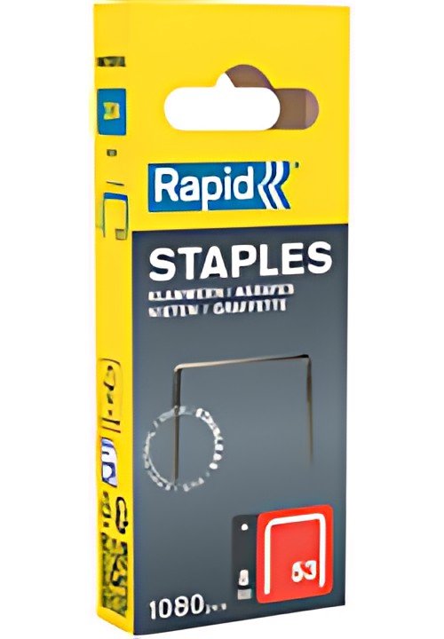 Rapid Agrafe fil fin no. 53, 8 mm, petit paquet
