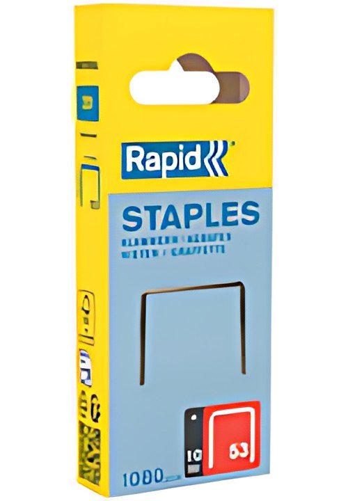 Rapid Agrafe fil fin no. 53, 10 mm, petit paquet