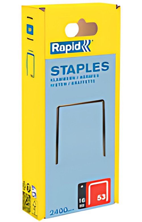 Rapid Agrafe fil fin no. 53, 16 mm, grand paquet