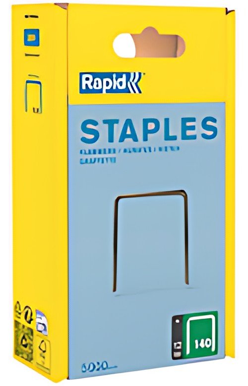 Rapid Agrafe fil plat no. 140, 12 mm, grand paquet