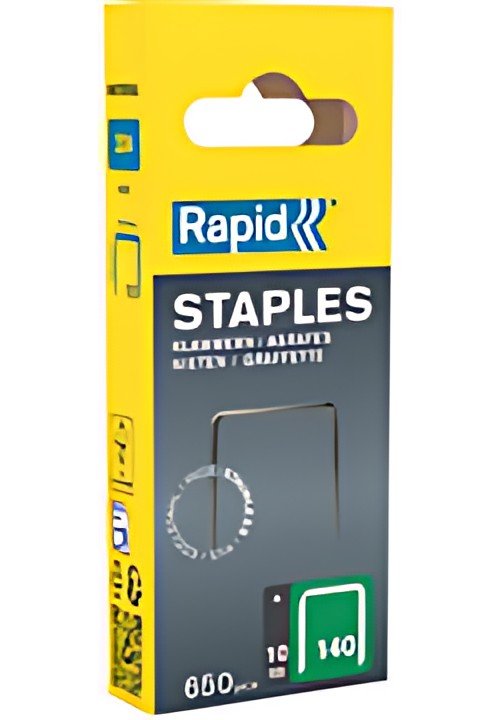 Rapid Agrafe fil plat no. 140, 10 mm, petit paquet