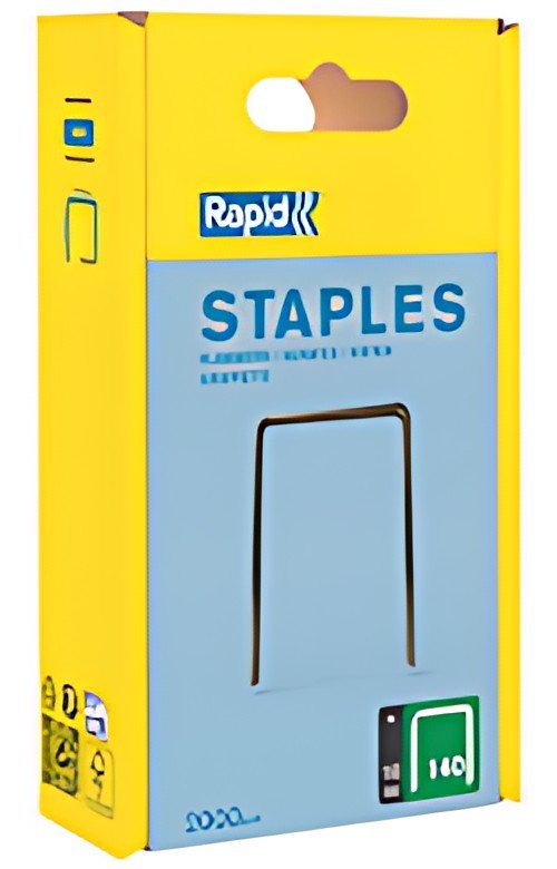 Rapid Agrafe fil plat no. 140, 16 mm, grand paquet