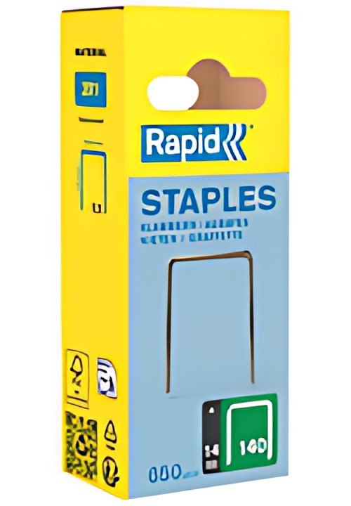 Rapid Agrafe fil plat no. 140, 14 mm, petit paquet
