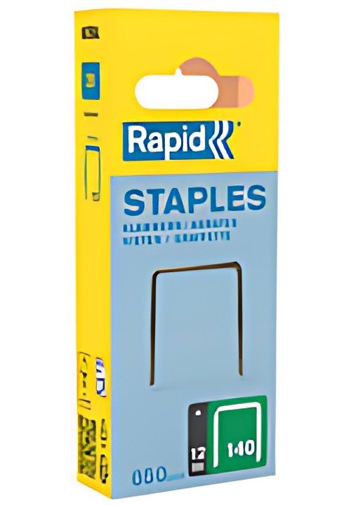 Rapid Agrafe fil plat no. 140, 12 mm, petit paquet