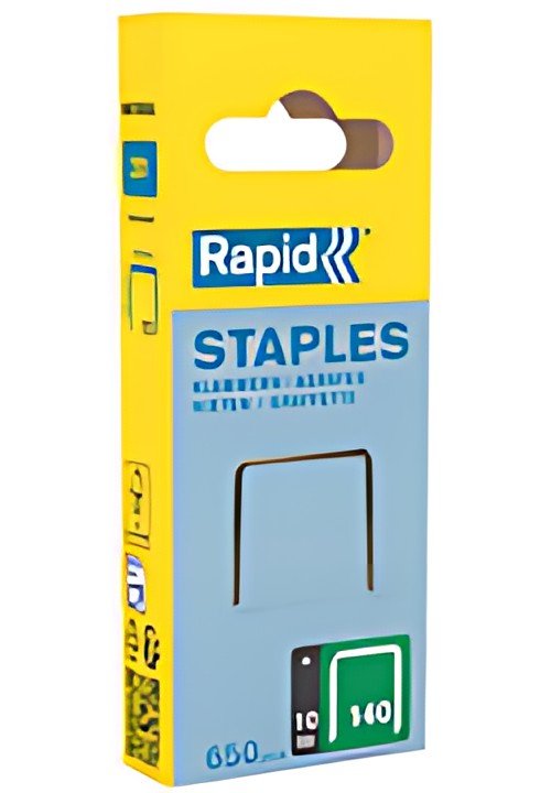 Rapid Agrafe fil plat no. 140, 10 mm, petit paquet