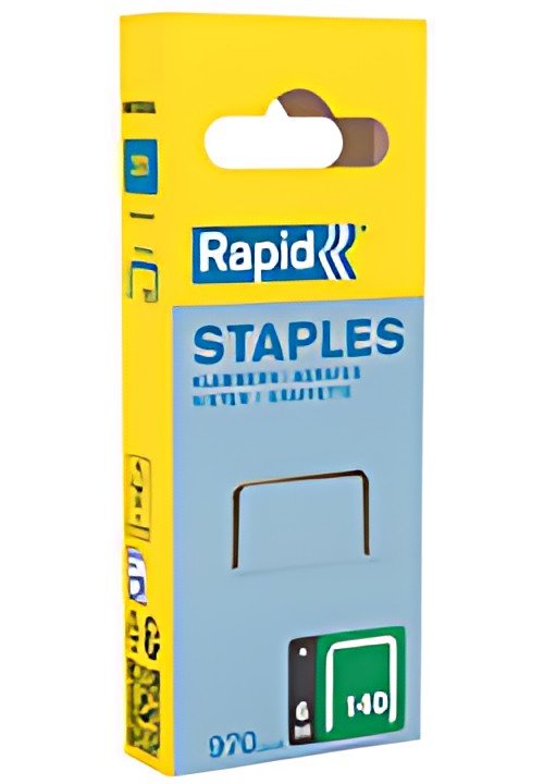 Rapid Agrafe fil plat no. 140, 6 mm, petit paquet