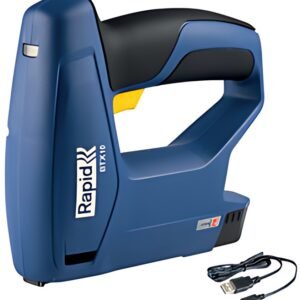 Rapid Agrafeuse électrique sans fil BTX10, bleu