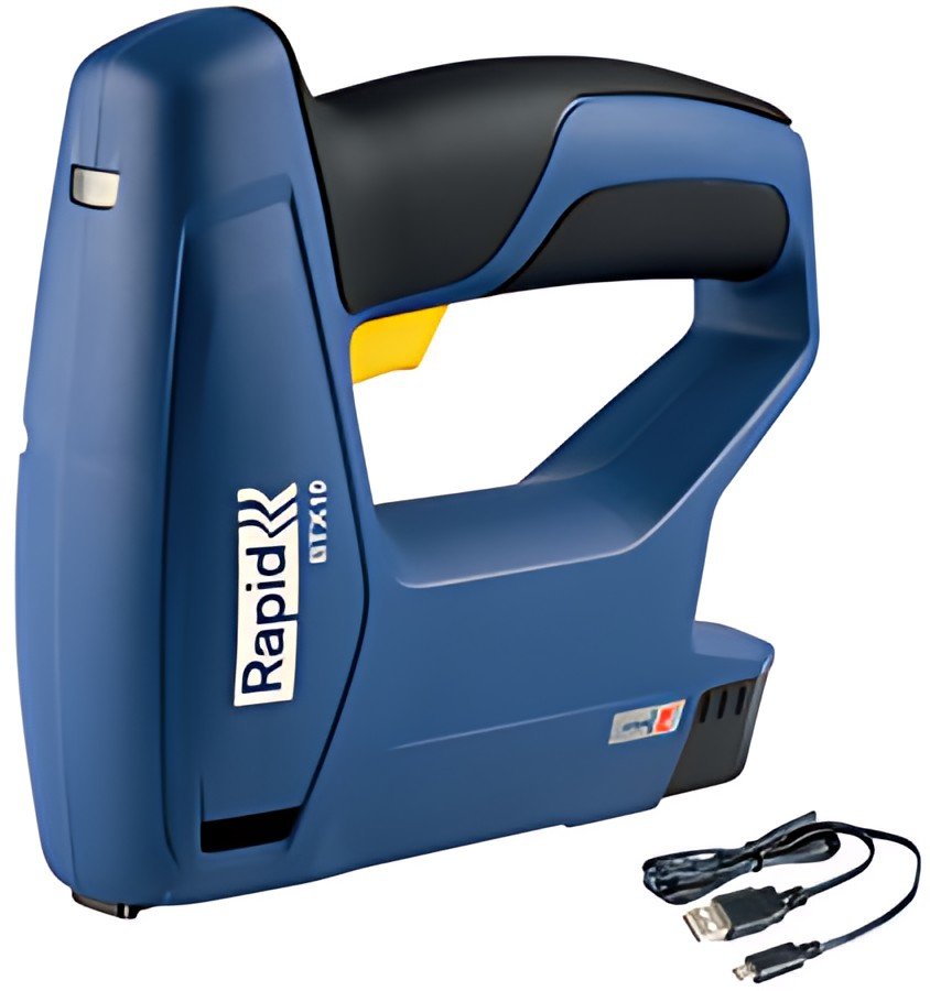 Rapid Agrafeuse électrique sans fil BTX10, bleu