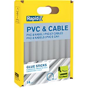 Rapid Bâton de colle PVC & câbles, diamètre: 12 mm, court