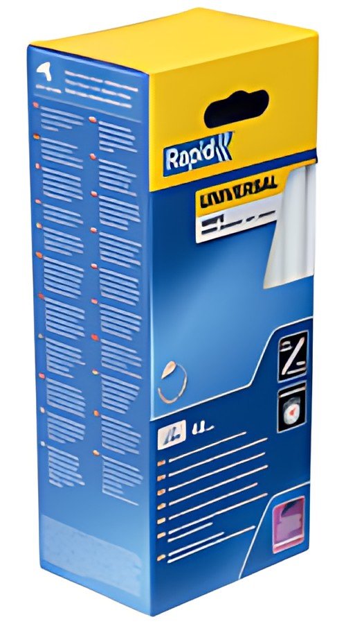 Rapid Bâton de colle universel blanc, diamètre: 12 mm