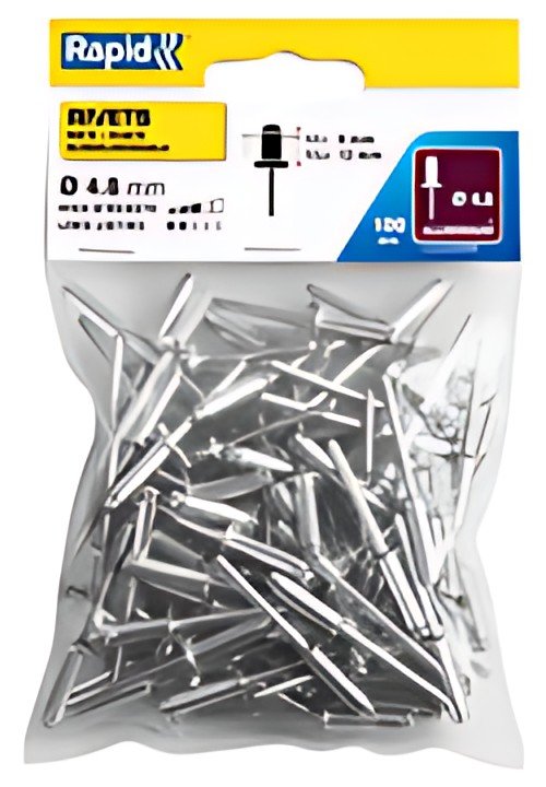 Rapid Rivet aveugle standard, 4,8 x 16 mm, en aluminium