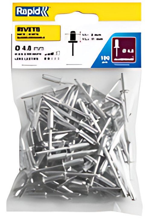 Rapid Rivet aveugle standard, 4,8 x 14 mm, en aluminium