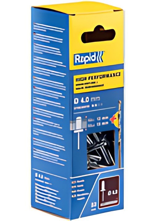 Rapid Rivet aveugle universel, 4,0 x 18 mm, en aluminium