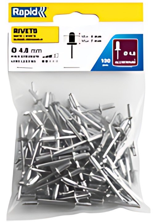 Rapid Rivet aveugle standard, 4,8 x 10 mm, en aluminium
