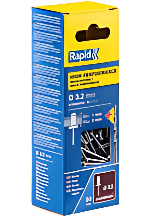Rapid Rivet aveugle universel, 3,2 x 6 mm, en aluminium