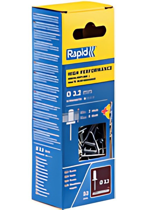 Rapid Rivet aveugle universel, 3,2 x 8 mm, en aluminium