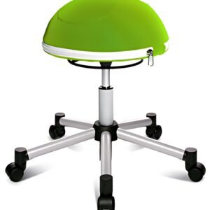Topstar Tabouret fitness "Sitness Half Ball", vert pomme