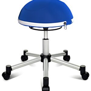 Topstar Tabouret fitness "Sitness Half Ball", bleu