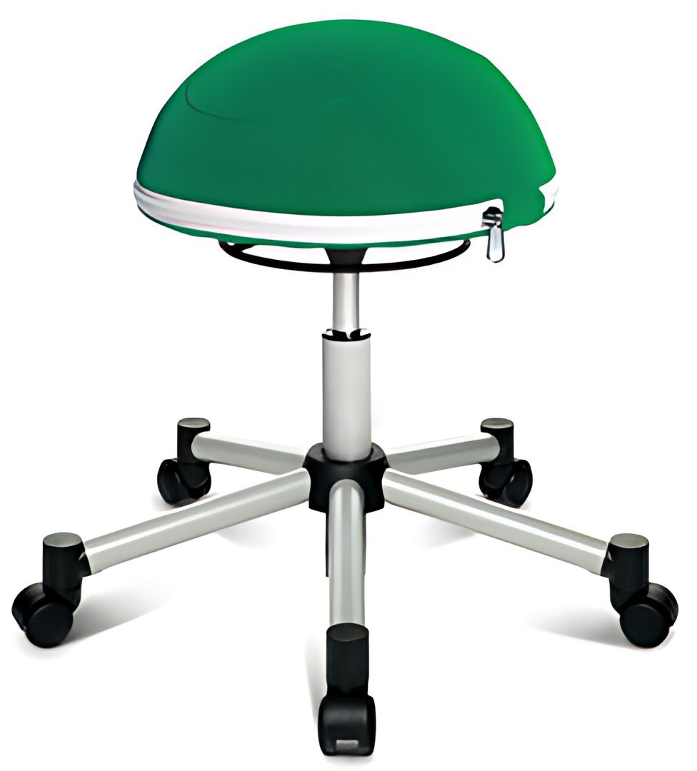 Topstar Tabouret fitness "Sitness Half Ball", vert