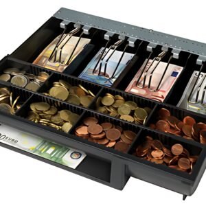 Safescan Garniture pour tiroir-caisse "4141T1", noir
