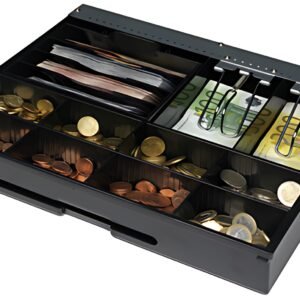 Safescan Garniture pour tiroir-caisse "4141 T2", noir