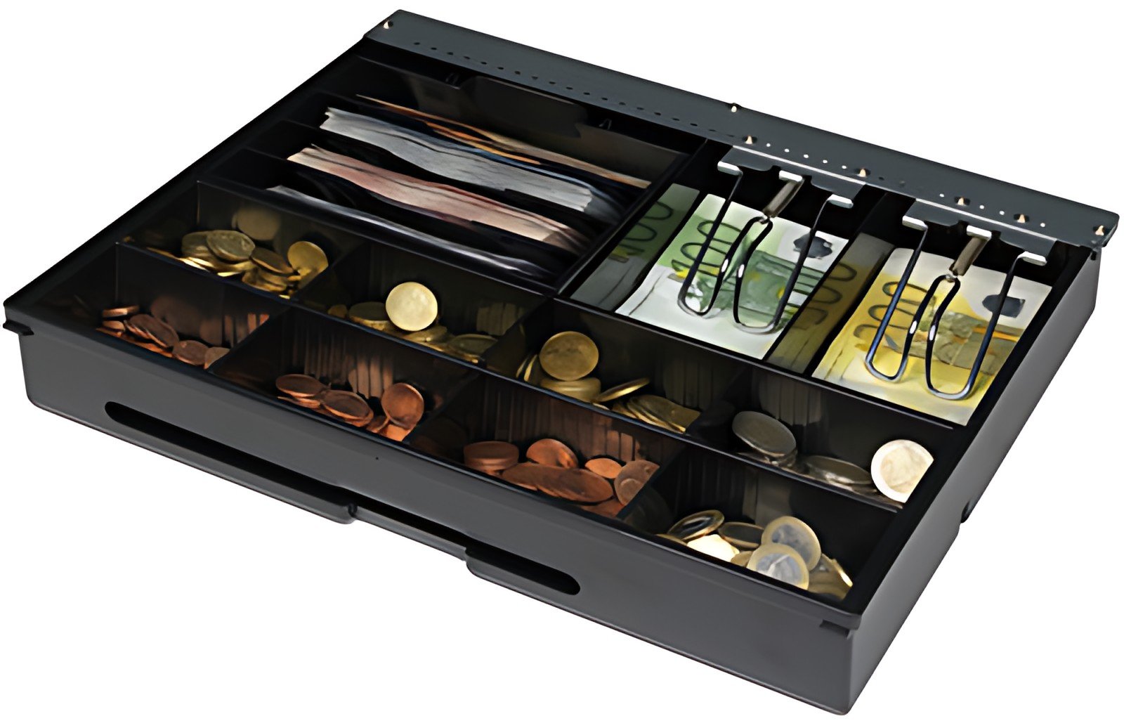 Safescan Garniture pour tiroir-caisse "4141 T2", noir