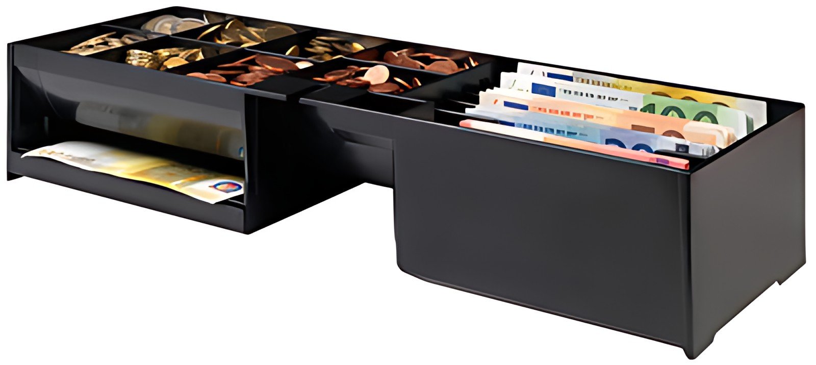 Safescan garniture pour tiroir caisse "4617T", noir
