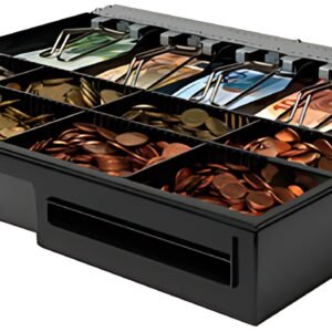 Safescan Garniture pour tiroir caisse "4646T", noir