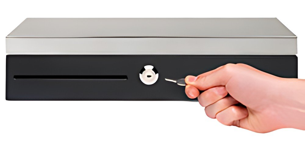 Safescan Couvercle pour tiroir caisse "4617CL", noir