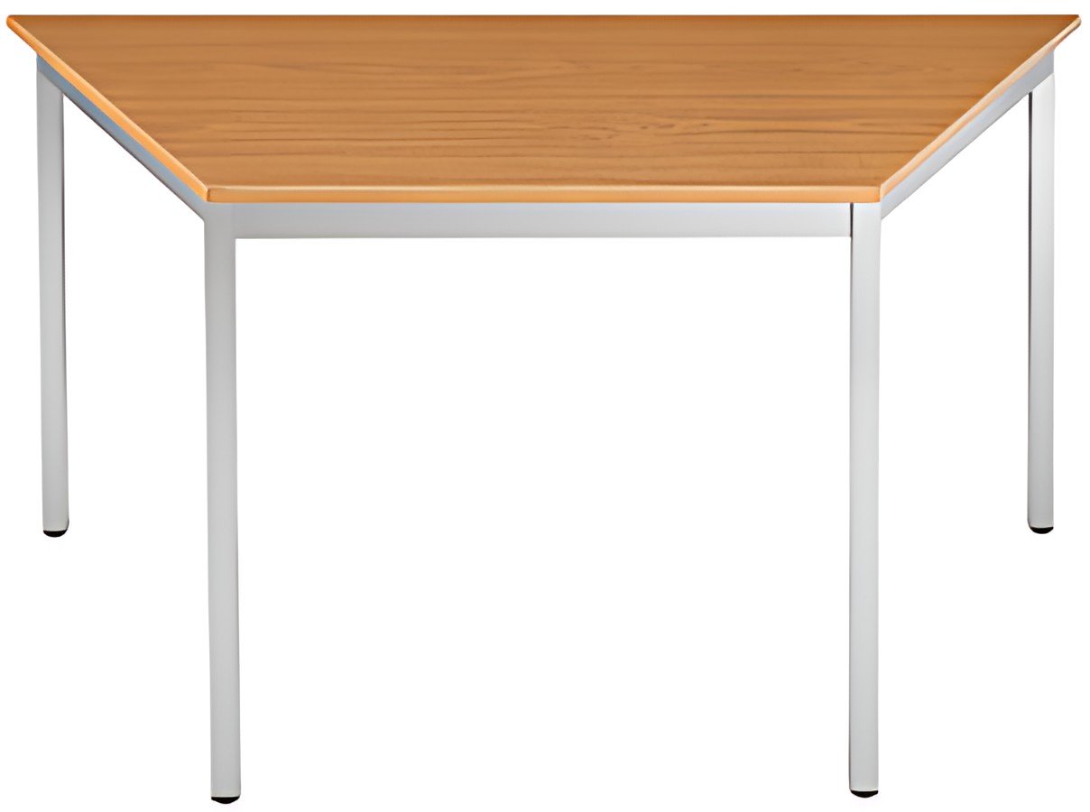 SODEMATUB Table universelle 76RMA, 700 x 600, merisier/alu