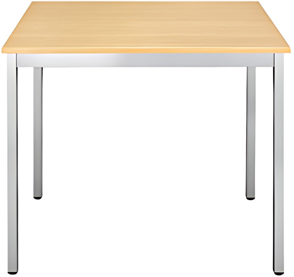 SODEMATUB Table universelle 188RHA, 1800 x 800, hêtre/alu