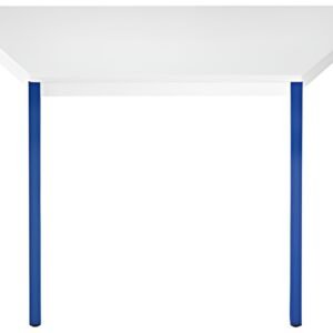 SODEMATUB Table universelle 126RGBL,1200x600,gris clair/bleu