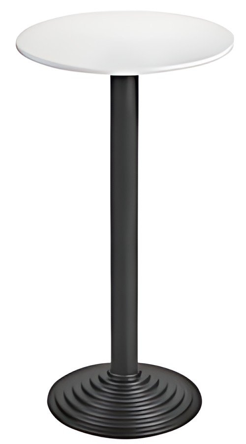 SODEMATUB Guéridon 60000GN, 600 mm, gris/noir