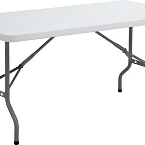 SODEMATUB Table pliante YCZ-152 en plastique, gris clair