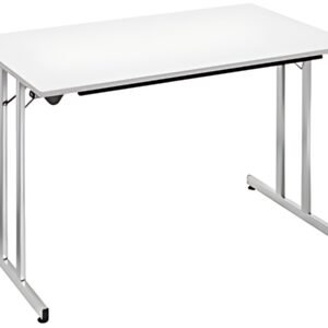 SODEMATUB Table pliante TPMU126GA, 1.200 x 600 mm, gris/alu