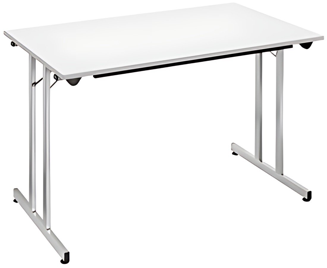 SODEMATUB Table pliante TPMU147GA, 1.400 x 700 mm, gris/alu