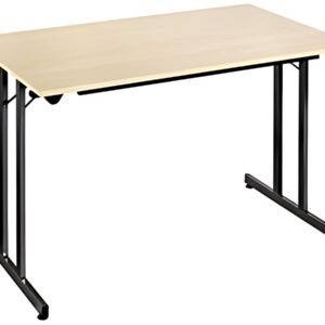 SODEMATUB Table pliante TPMU168EN, 1.600 x 800 mm, érable/