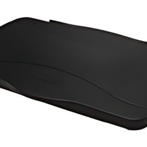 Rubbermaid Couvercle avec charnière Slim Jim, noir