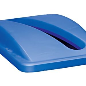 Rubbermaid Couvercle Slim Jim pour papier, bleu