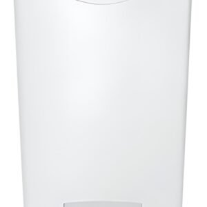 Rubbermaid Collecteur à pédale Slim Jim, 50 litres, blanc